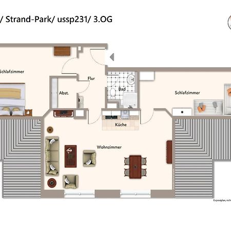 Strand-Park Strand-Park 231 Heringsdorf  Bagian luar foto